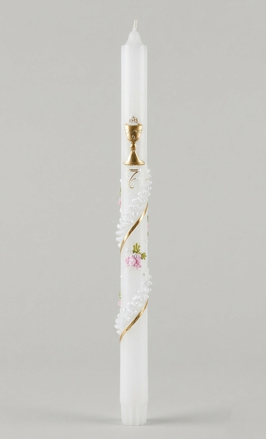 Sviečka na krst s menom