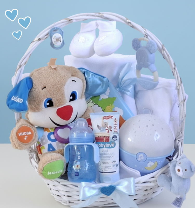 Darčekový kôš do krstu